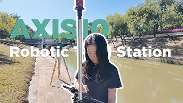 Introduction to STEC AXIS10 Robotic Total Station #survey #tutorial