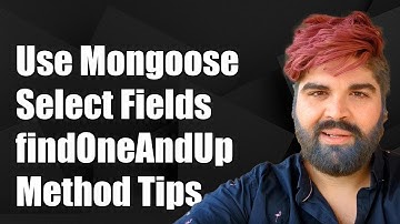 How to Use Mongoose to Select Fields in findOneAndUpdate Method