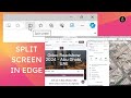 Split Screen in Edge