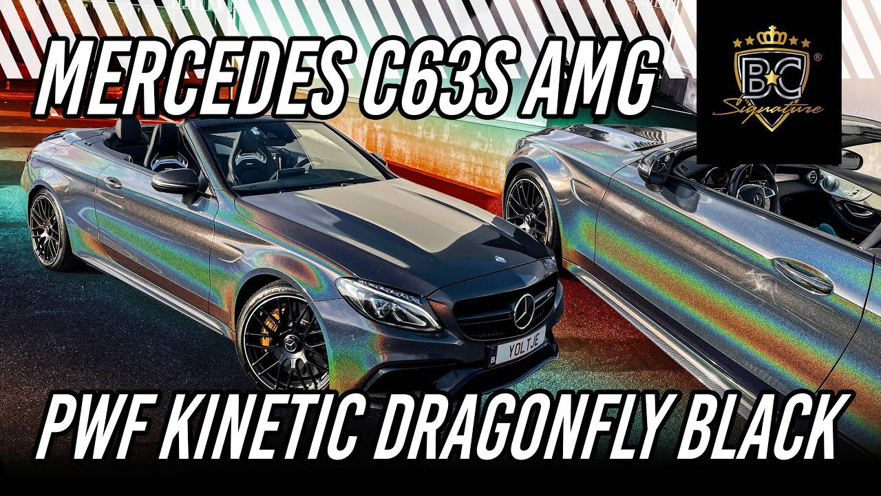 Mercedes C63S AMG - PWF Kinetic Dragonfly Black