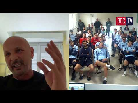 Mihajlovic in videoconferenza con la squadra