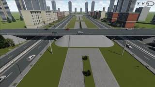 Railway and highway combination- BIM Update