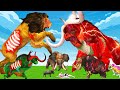 15 Mammoth Elephant Cow Gorilla Vs 10 Giant Zombie Tiger Bull Attack Baby Cow Save By Woolly Mammoth mp3
