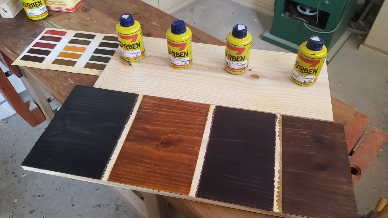 COMO FAZER TINGIMENTO DE MADEIRA !!! OLHA QUE PRODUTO FANTASTICOS , Mareds Woodwork