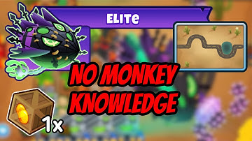 Lych ELITE Tutorial | NO MONKEY KNOWLEDGE + 1 CASH DROP | End of the Road | BTD6 Boss