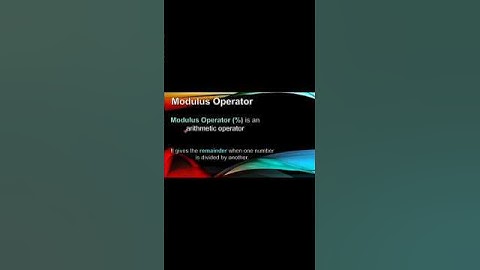 Modulus Operator || #python #operators #modulus #coding #programming