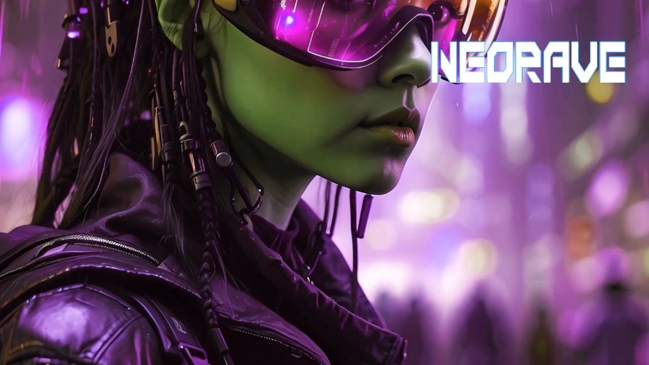 NEORAVE - Bass Hard │ Cyberpunk NEORAVE Hard Techno Visual Experience
