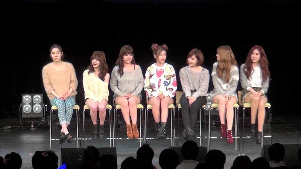 121226 T-ara 質問コーナー　（ソヨン・ウンジョン）