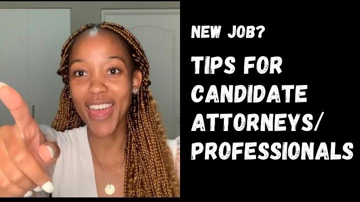 Law | New Job? Tips for candidate attorneys/ professionals new in Corporate | South African YouTuber