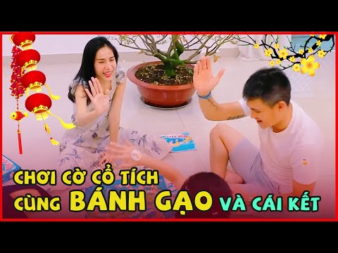 Cả nhà Công Vinh chơi cờ, bánh Gạo bị mẹ Tiên cà khịa (LIFESTYLE)