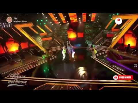 Isabel Acevedo Bailando Lambada al ritmo de Yerba Fresca en Reinas del show