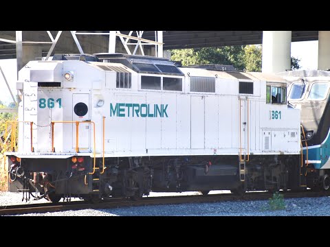 Metrolink SCAX 861 Returns to Service! F59PHR Locomotive