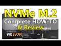 SAMSUNG EVO 970 Plus M.2 NVMe SSD | Step-by-Step Installation, Configuration & Performance Testing