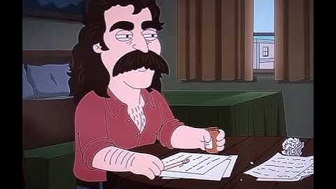 Family Guy S22E3 - Tom Selleck sells Peter a reverse mortgage!