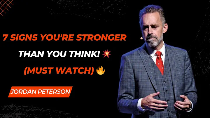 7 Signs You are a Very Strong Person | Jordan Peterson Best Motivational Speech