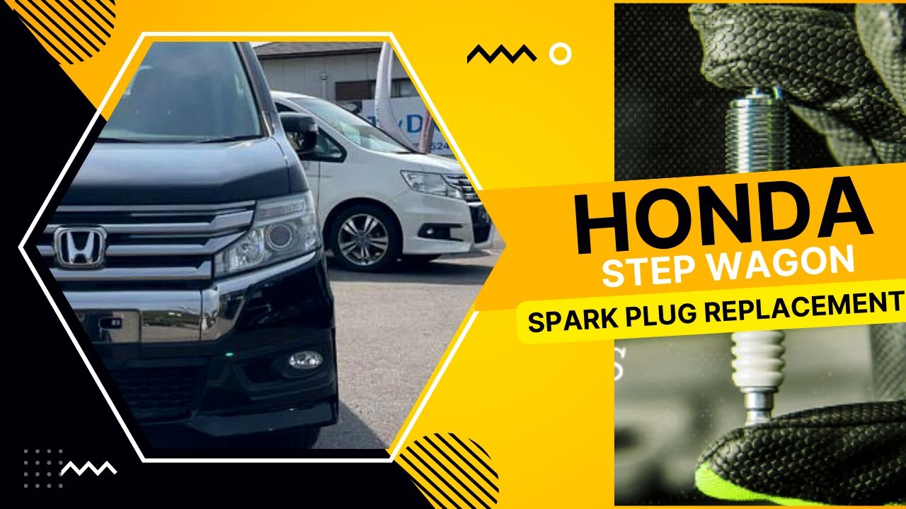 How to replace Spark Plugs in 2010 Honda Step Wagon | DIY