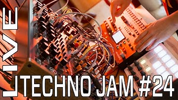 Jam #24 QUADRANTID SWARM + DFAM + Octatrack Modular Techno Live Jam