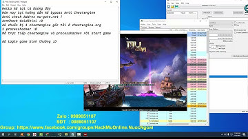 Bypass Anti Cheatengine mu-gate.net  ! 2022