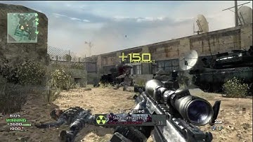 Call of Duty Modern Warfare 3 QuickScope and No Scope Montage!