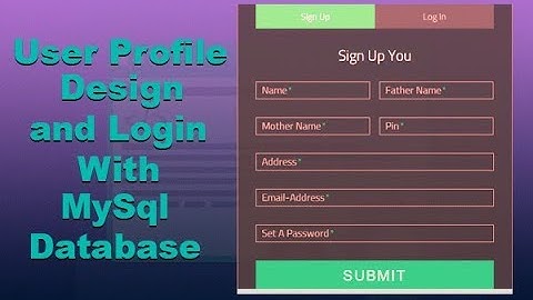 Login System Tutorial with PHP and MYSQL Part-4
