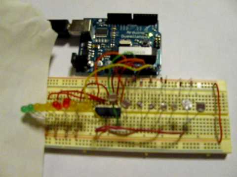 Arduino and Multiplexer: 16 I/O from 5 pins - YouTube
