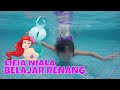 Balita Belajar Berenang - Lifia Niala Belajar Renang di Kolam Renang Anak