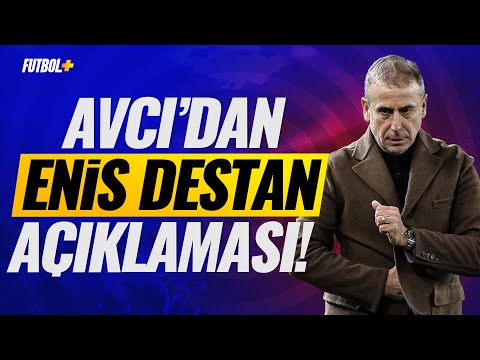 Abdullah Avcı'dan Enis Destan açıklaması! | #trabzonspor