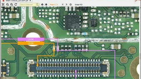 INFINIX SMART 7 (x6515) LCD Light Repair Solution Diagram