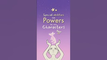 special ability and power ideas for your characters, part 24 🪑#writing #oc #ocs #originalcharacter