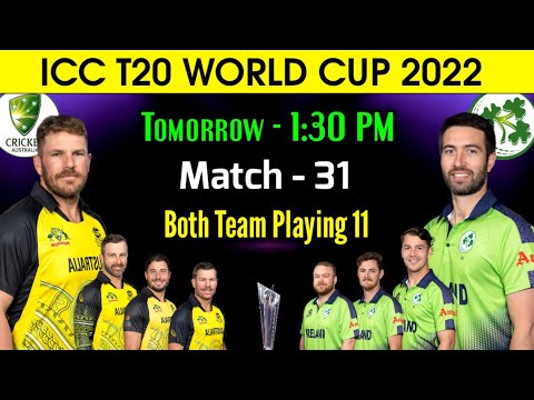 T20 World Cup 2022 | Australia vs Ireland Match 2022 | Aus vs Ire ...