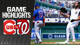 Cubs vs. Nationals Game Highlights (9/1/24) | MLB Highlights thumbnail