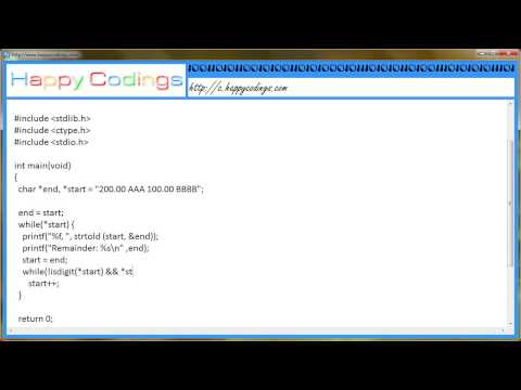Converts the string into a long double and returns the result c code example