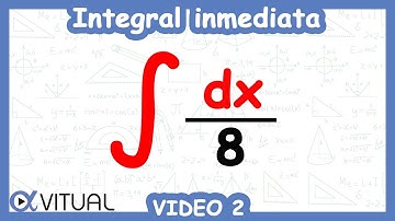 Integral inmediata ejemplo 2 | Cálculo integral - Vitual