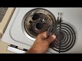 How to Remove Install Electric Burner on Stove