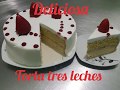 Torta tres leches hecha en casa🍰🍷 / vídeo # 2