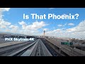Traveling in Phoenix 4K | Ride and Tour PHX Skytrain Sky Harbor Airport
