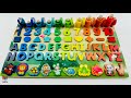 Numbers colors  shapes for children with toy learning  educational games for toddlers preschool