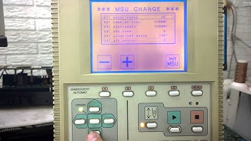 bordadora barudan acceso a menu MSI