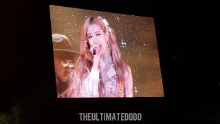 190427 Rosé Solo Let It Be, You \u0026 I, Only Look at Me @Blackpink In Your Area Hamilton Concert Fancam