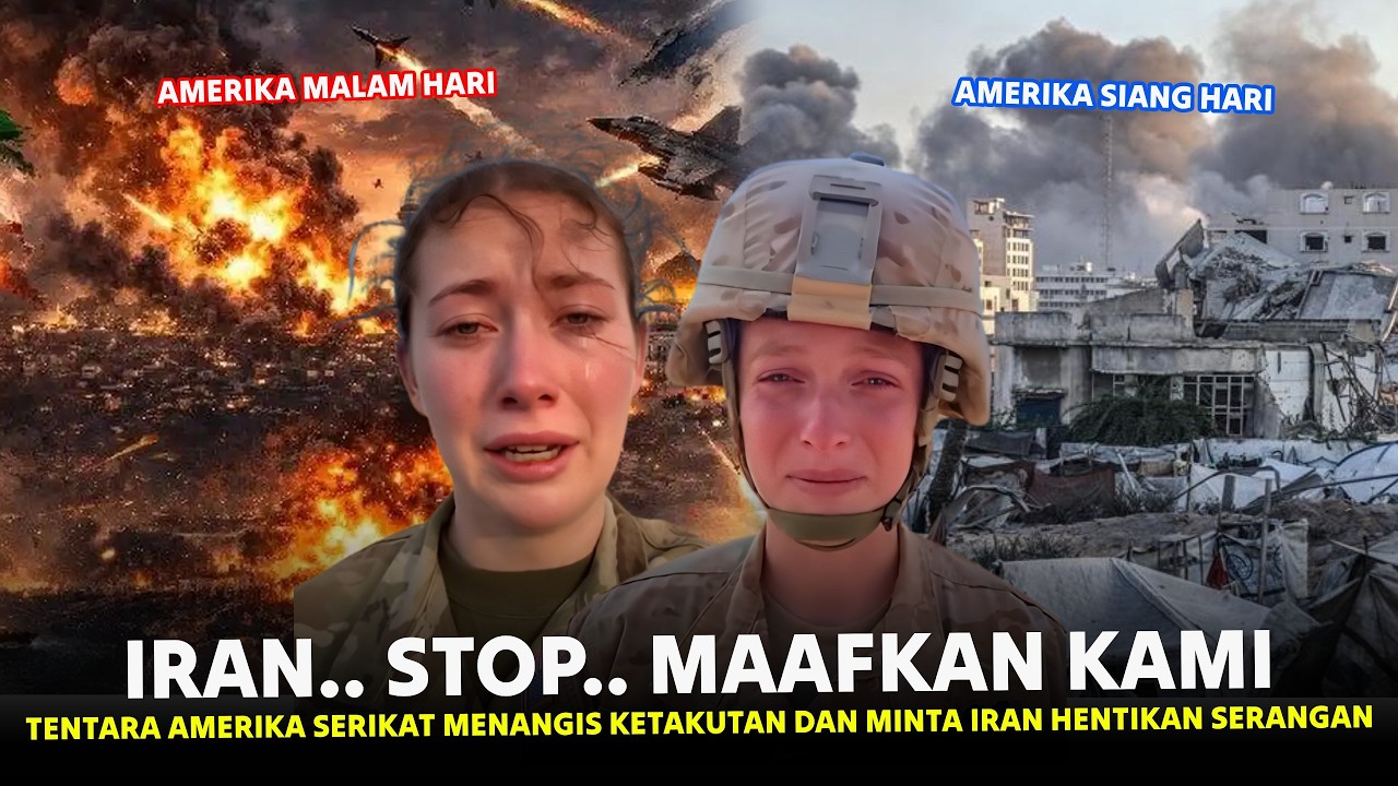 🔴Update Iran vs Israel Hari Ini - Tentara Amerika Serikat KETAKUTAN dan Minta Iran Hentikan Serangan