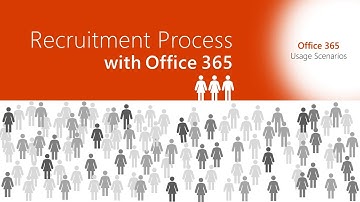 HR - Manage Recruitment using Office 365