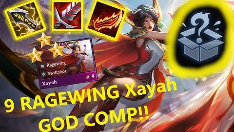 🔥9 Ragewing Xayah🔥GOD COMP ⭐⭐⭐  l  🎇PANDORA