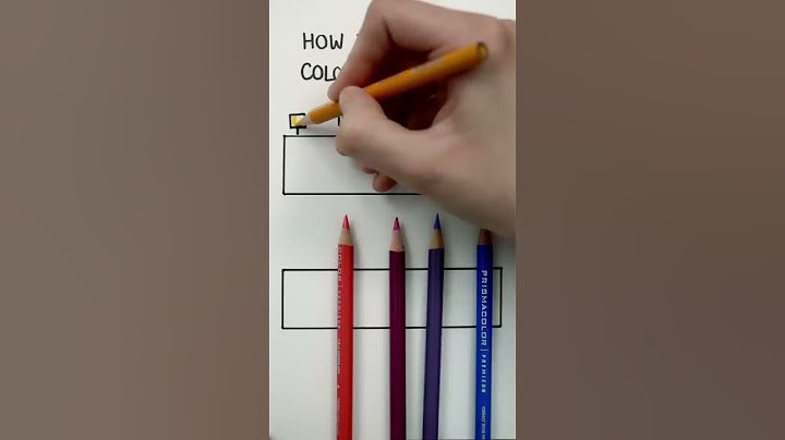 The BIGGEST MISTAKE Artists Make When Blending Colored Pencils