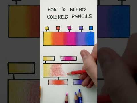 The BIGGEST MISTAKE Artists Make When Blending Colored Pencils