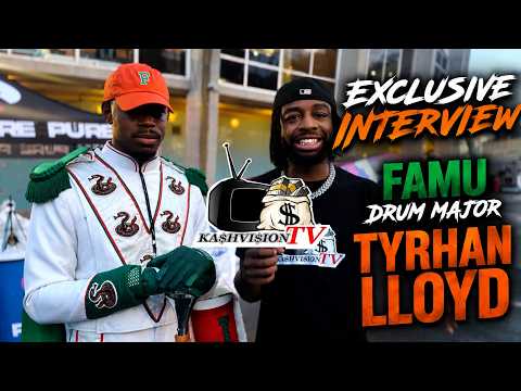 Exclusive Interview with The Marching 100's Drum Major Tyrhan Lloyd!