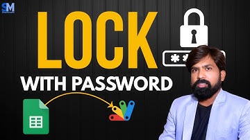 How to protect or  Lock Google Sheets with password | Protect sheets or Ranges with Password