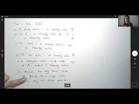 Linear Algebra- True