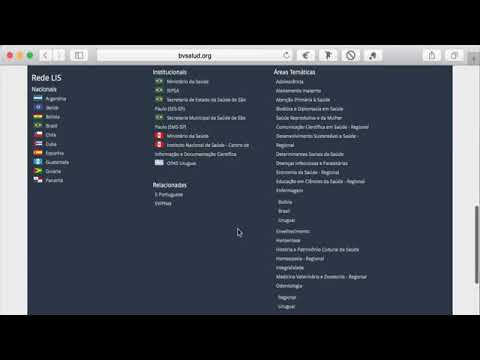 PORTAL LIS - Localizador de Informação em Saúde