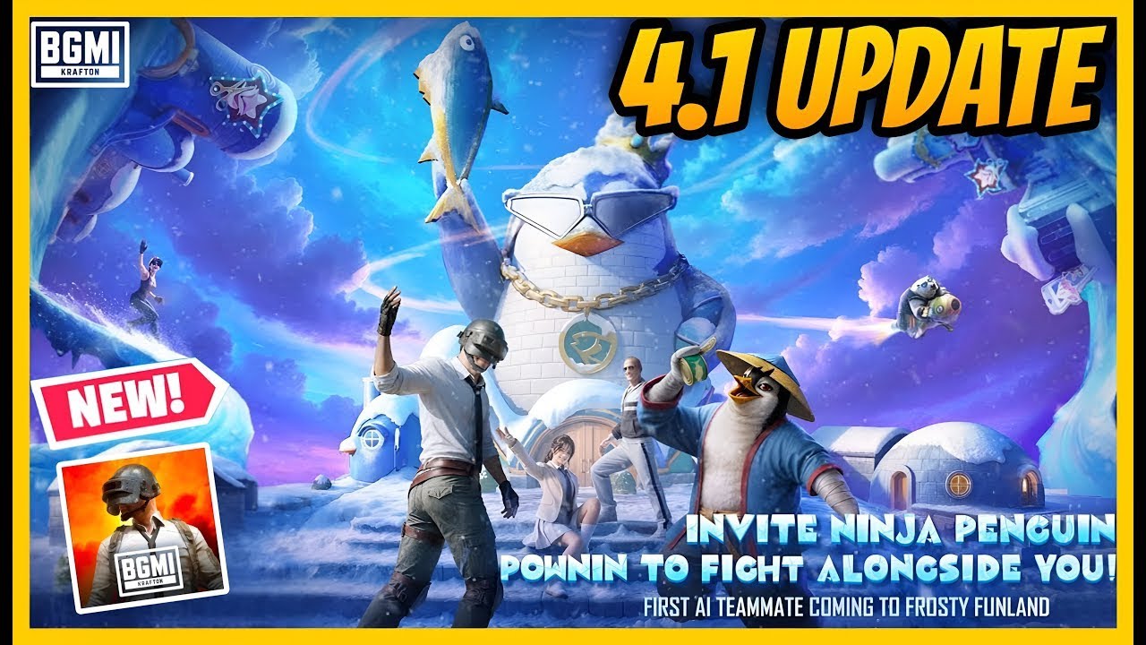 BGMI 4.1 update