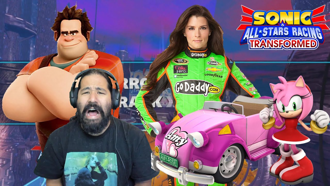 Sonic Racing Ralph Sonic & All Stars Racing Transformed: I Let Wreck it Ralph Down! - YouTube